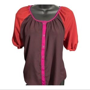 Color block express top